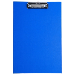 DESKA A5 PVC Z KLIPEM NIEBIESKA